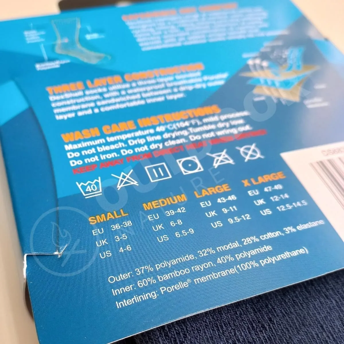 DexShell Waterproof Ultra Thin Crew Socks - Image 26