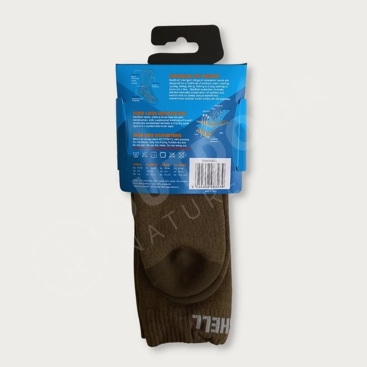 DexShell Waterproof Ultra Thin Crew Socks - Image 13