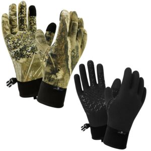 Stretchfit Gloves DG90906, Available in Black and in camo print