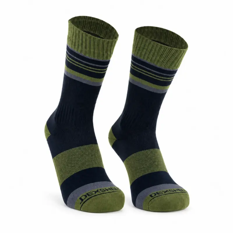DexShell Waterproof Socks Thermlite in Olive Green