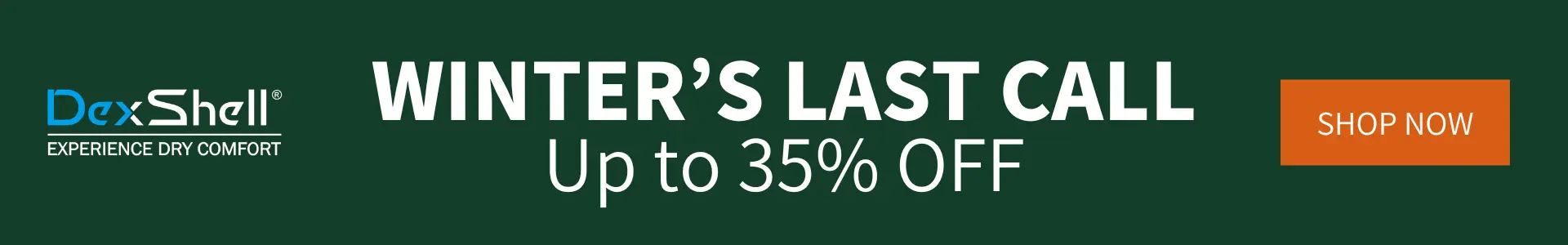 DexShell End of Winter Sale